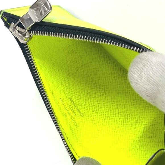 LOUIS VUITTON M30320 Taigalama Coin card holder Wallet Coin Case coin purse - Picture 12 of 13